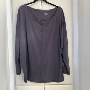 Athleta Women's Long Sleeve Gray Top